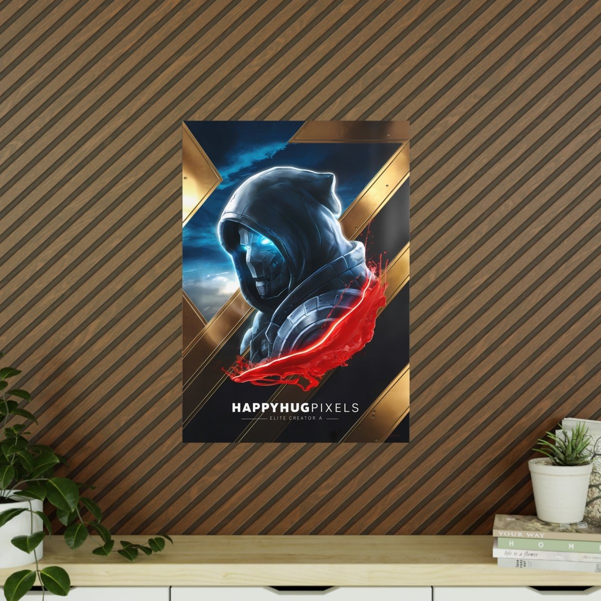 Movie Poster Happyhugpixels Sci - Fi Krieger - Photopaper Posters - Poster bei HappyHugPixels