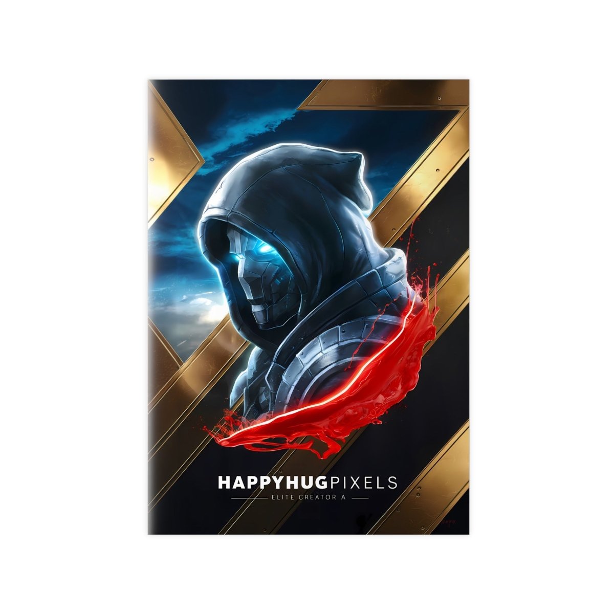 Movie Poster Happyhugpixels Sci - Fi Krieger - Photopaper Posters - Poster bei HappyHugPixels