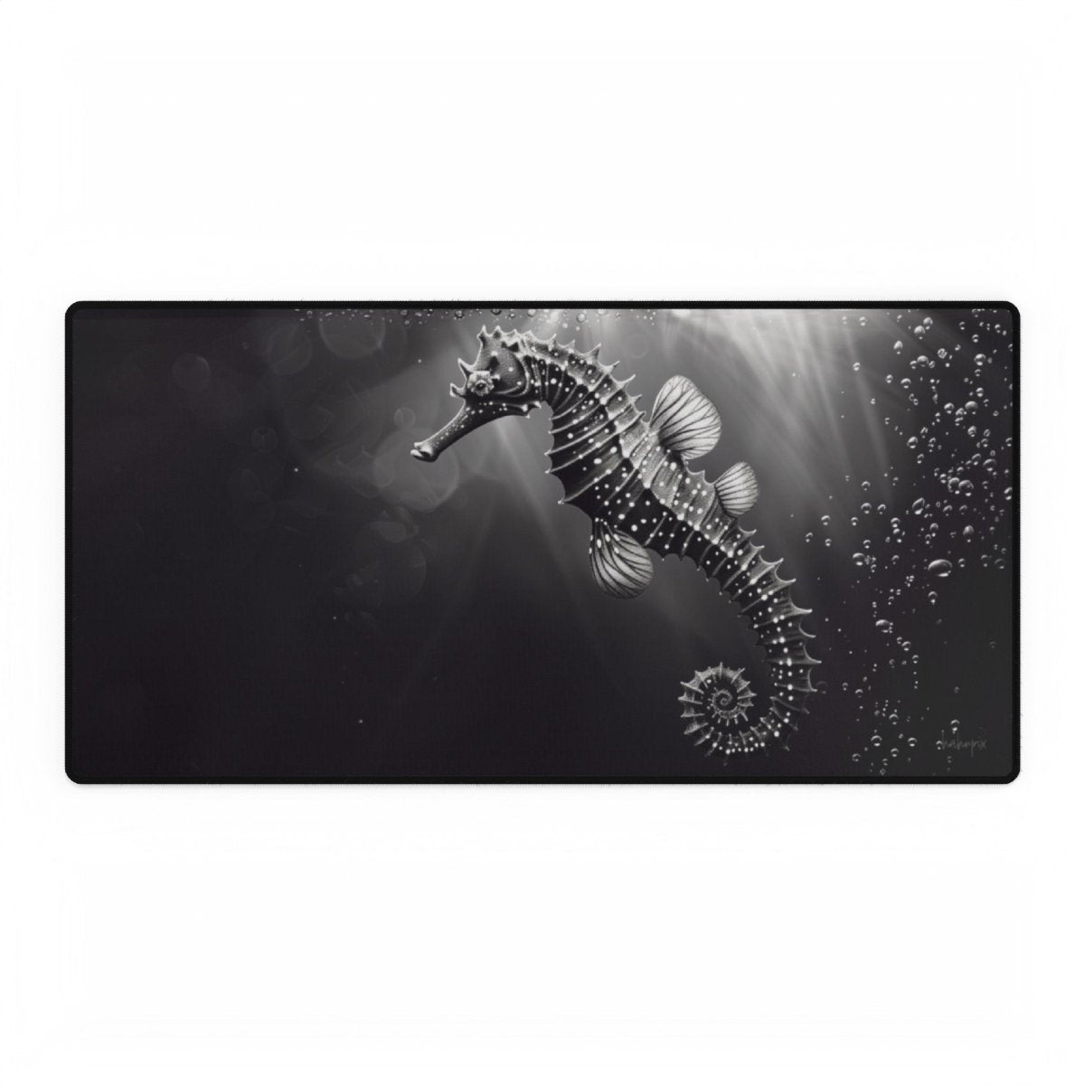 Seepferdchen XXL Gaming Mauspad - Elegantes Unterwasser Design - Mousepad bei HappyHugPixels