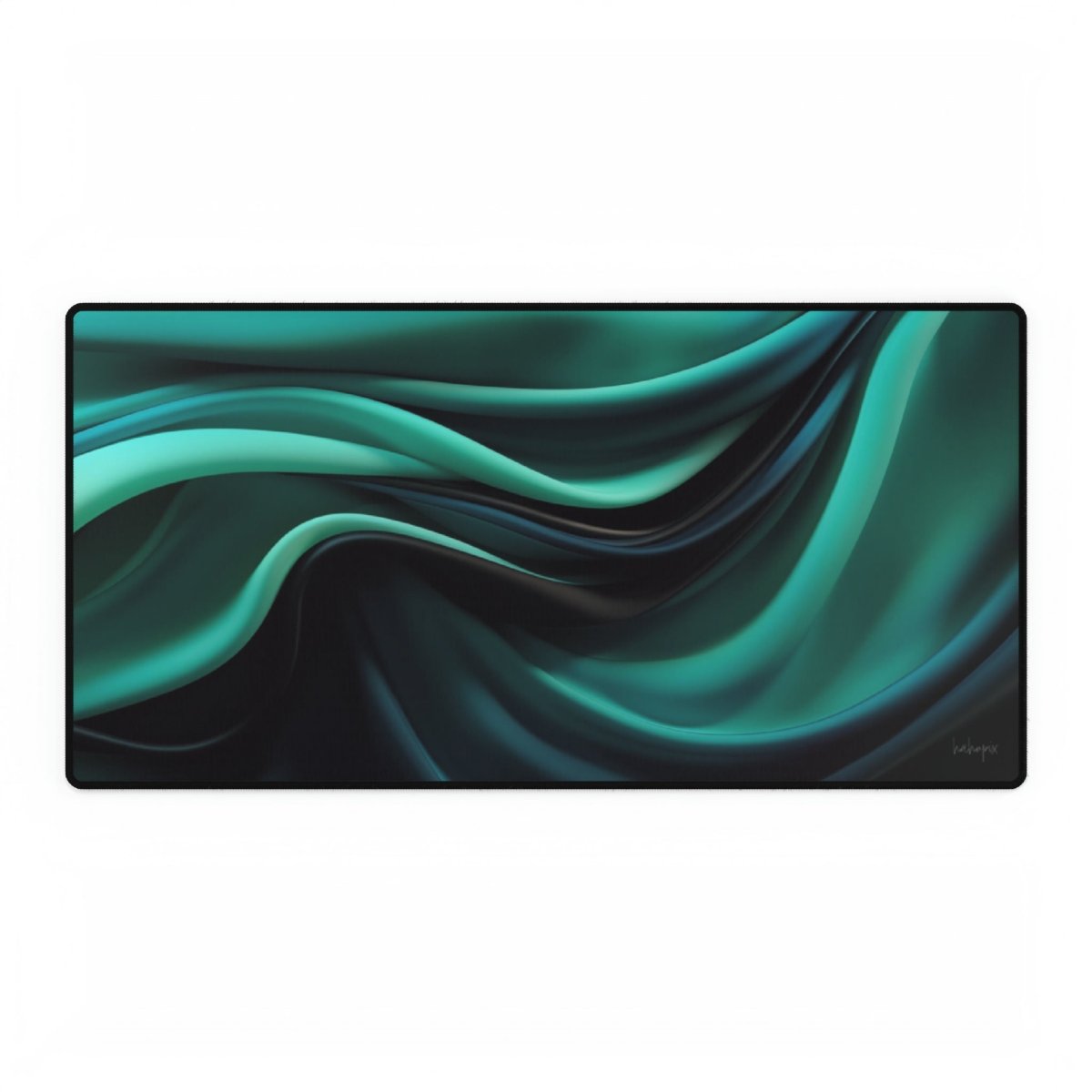 Seiden Grün XXL Gaming Mauspad – Optimal für Präzisionsmäuse - Mousepad bei HappyHugPixels