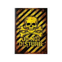 Totenkopf Warnschild Do Not Disturb Gaming Poster - Poster bei HappyHugPixels