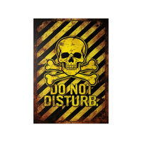 Totenkopf Warnschild Do Not Disturb Gaming Poster - Poster bei HappyHugPixels