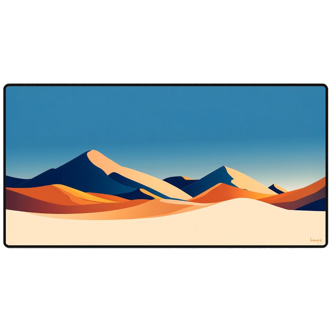 XXL Gaming Mauspad Dune - Desert Landscape Gaming Mousepad - Mauspad bei HappyHugPixels