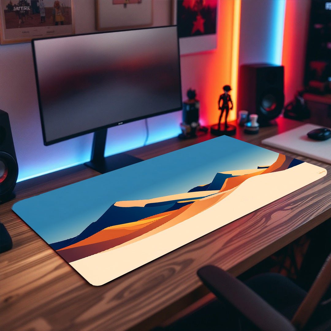 XXL Gaming Mauspad Dune - Desert Landscape Gaming Mousepad - Mauspad bei HappyHugPixels