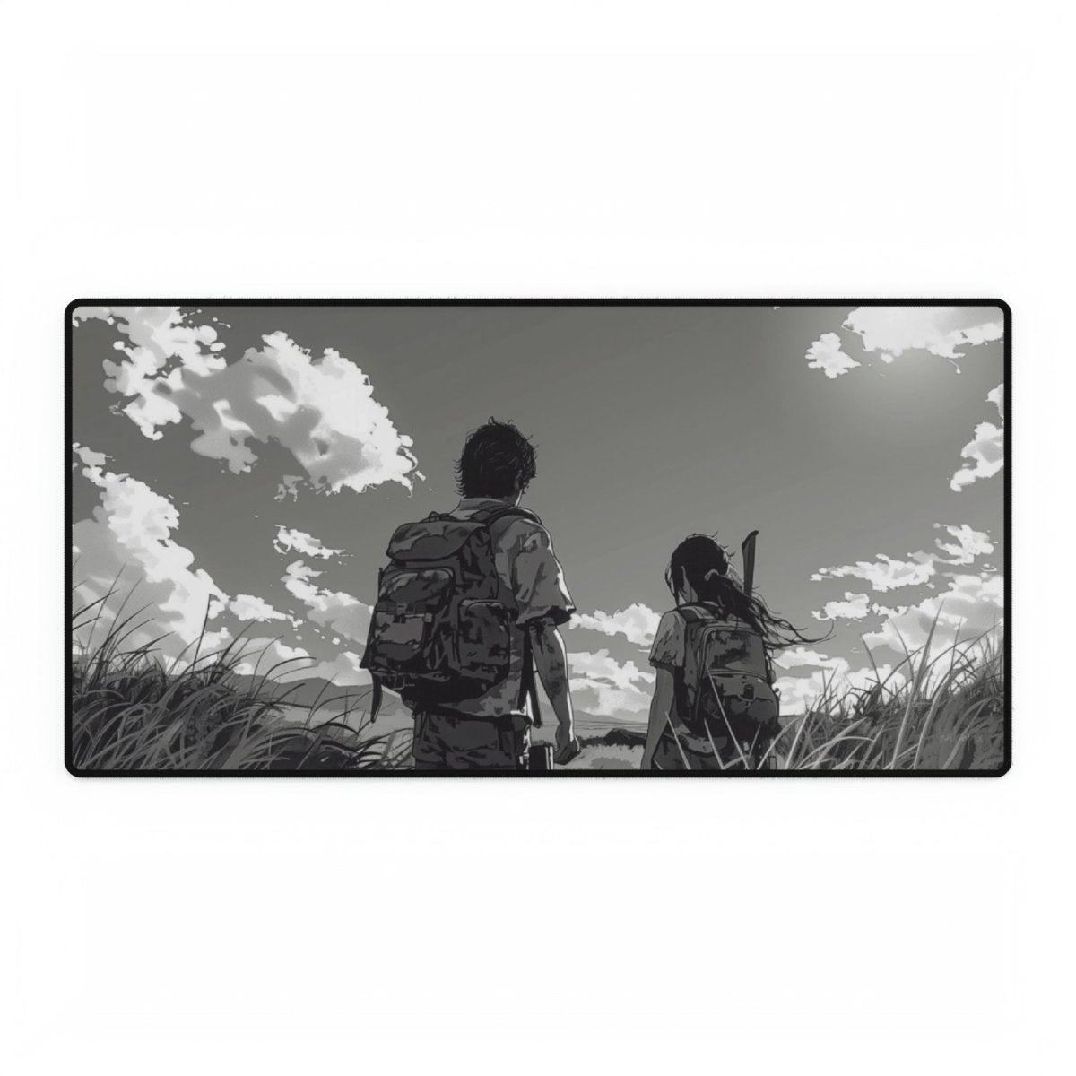 XXL Gaming Mauspad: Postapokalyptisches Survival - Abenteuer - Mousepad bei HappyHugPixels