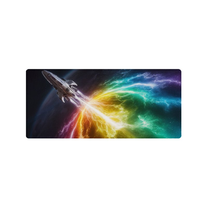 XXL Mauspad - SciFi Spectralfarben Explosion Gaming Mauspad (90x40cm) - Mauspad bei HappyHugPixels