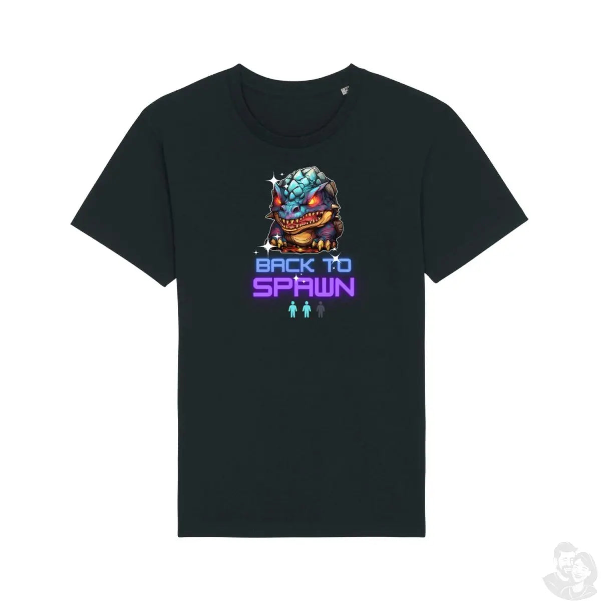 Back to Spawn Monster Gaming T - Shirt - Stanley&Stella Rocker STTU758 - T - Shirt bei HappyHugPixels