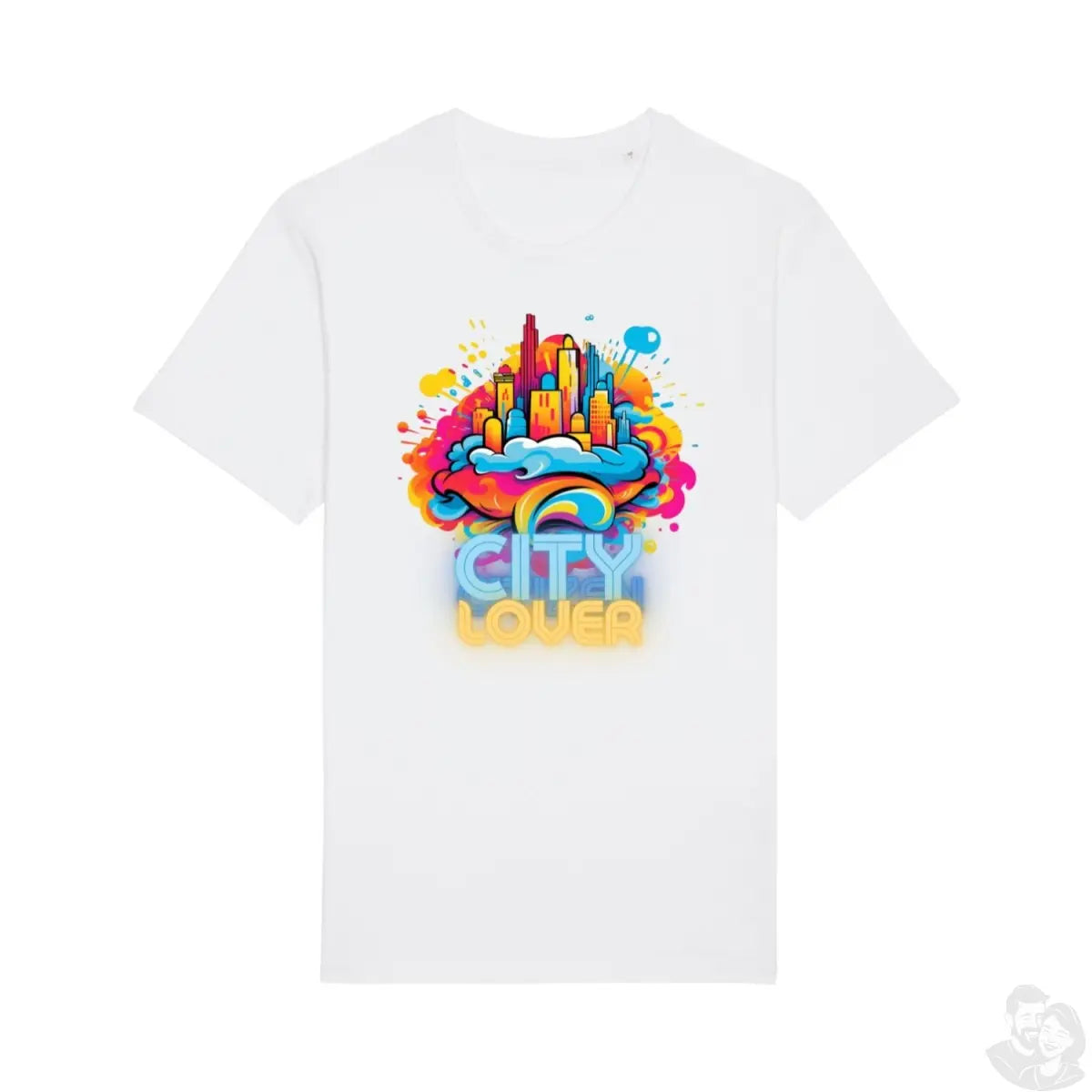 City Lover T - Shirt - Stanley&Stella Rocker STTU758 für Stadt - Liebhaber - T - Shirt bei HappyHugPixels