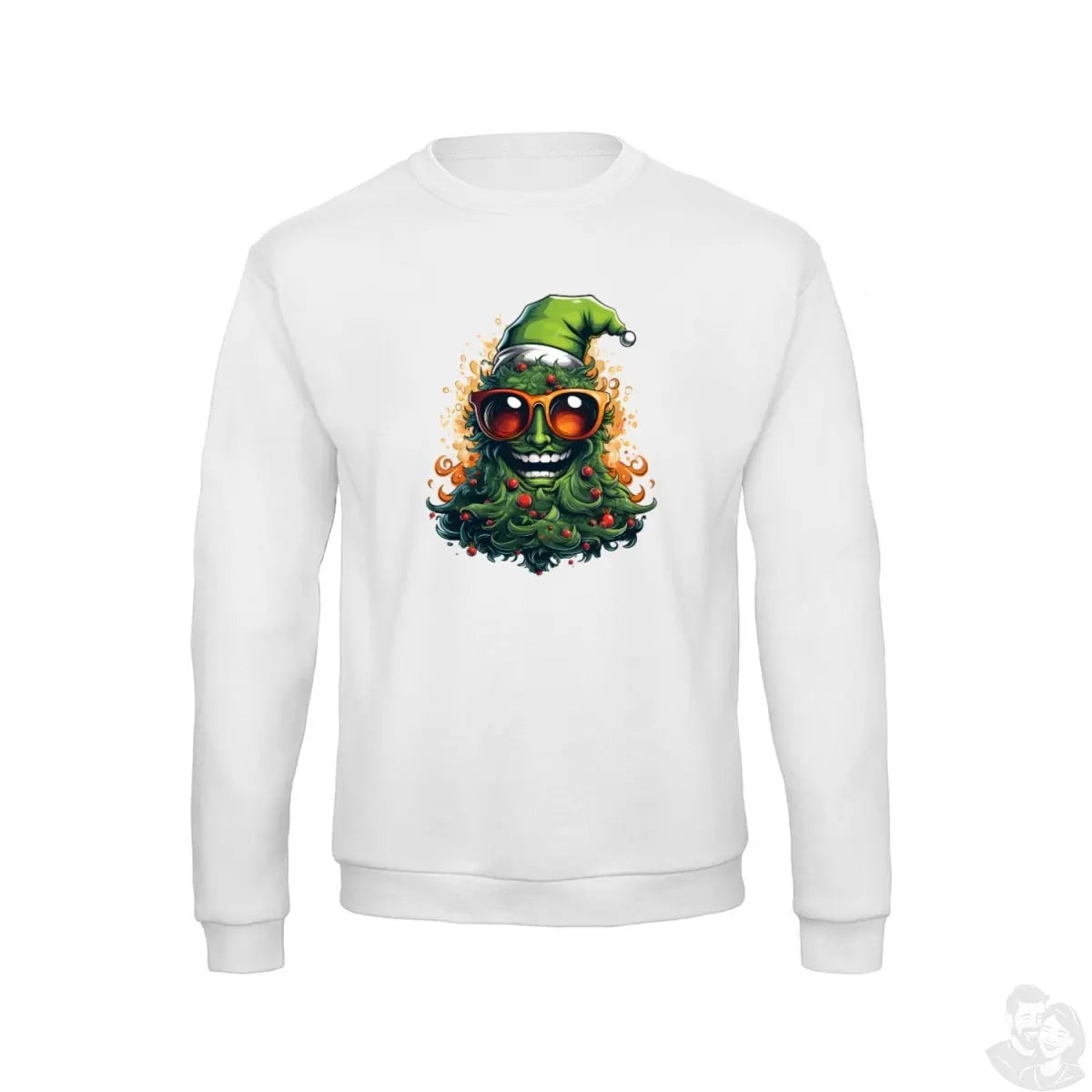 Cooles Weihnachtsbaum Sweatshirt - Unisex - Vielseitig & Bequem! - bei HappyHugPixels
