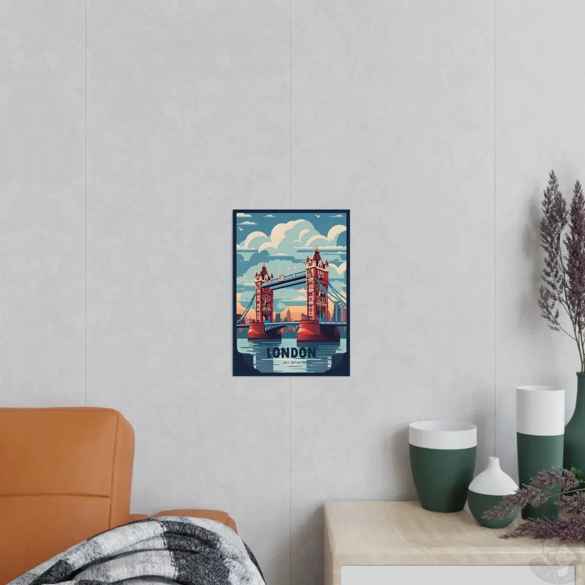 London Bridge Travel - Poster - Großbritanniens Wahrzeichen - Poster bei HappyHugPixels