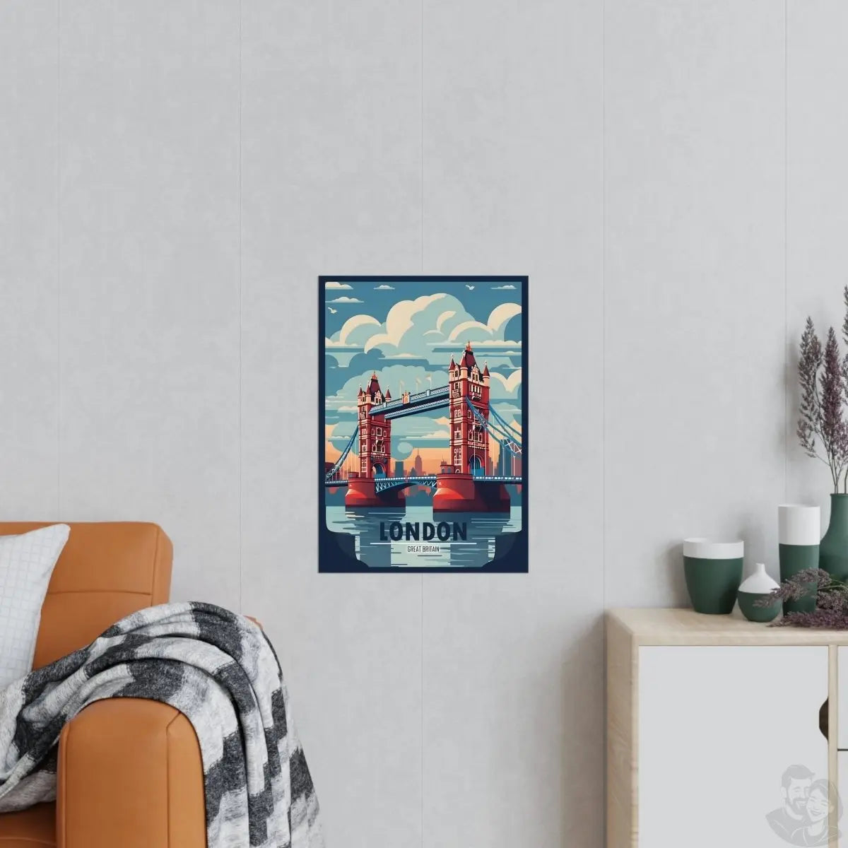 London Bridge Travel - Poster - Großbritanniens Wahrzeichen - Poster bei HappyHugPixels