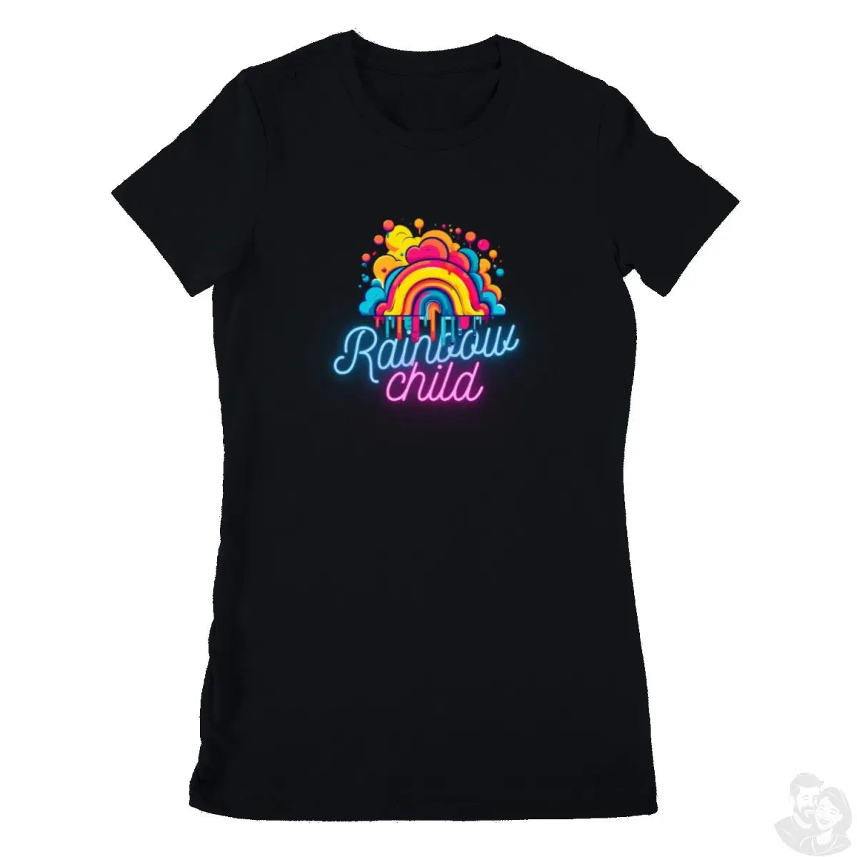 Rainbow Child T - Shirt für Damen - Gildan Softstyle® 64000L - T - Shirt bei HappyHugPixels