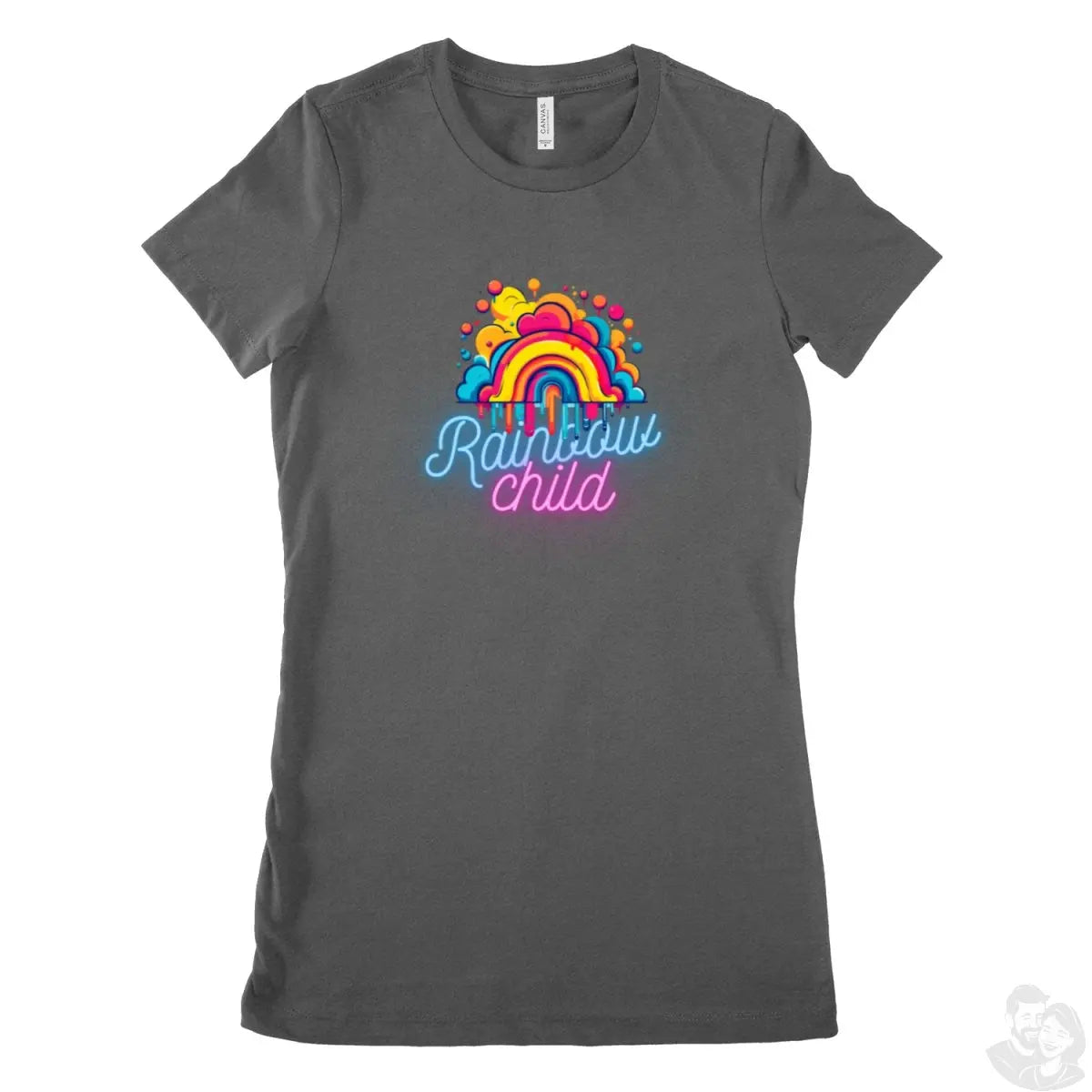 Rainbow Child T - Shirt für Damen - Gildan Softstyle® 64000L - T - Shirt bei HappyHugPixels