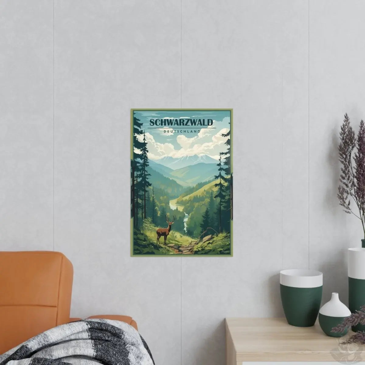 Schwarzwald Poster - Erlebe den Zauber des Schwarzwald in Deutschland - Poster bei HappyHugPixels