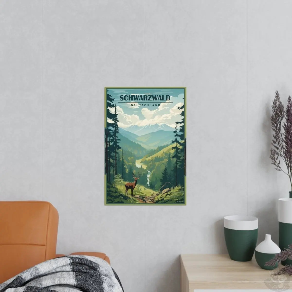 Schwarzwald Poster - Erlebe den Zauber des Schwarzwald in Deutschland - Poster bei HappyHugPixels