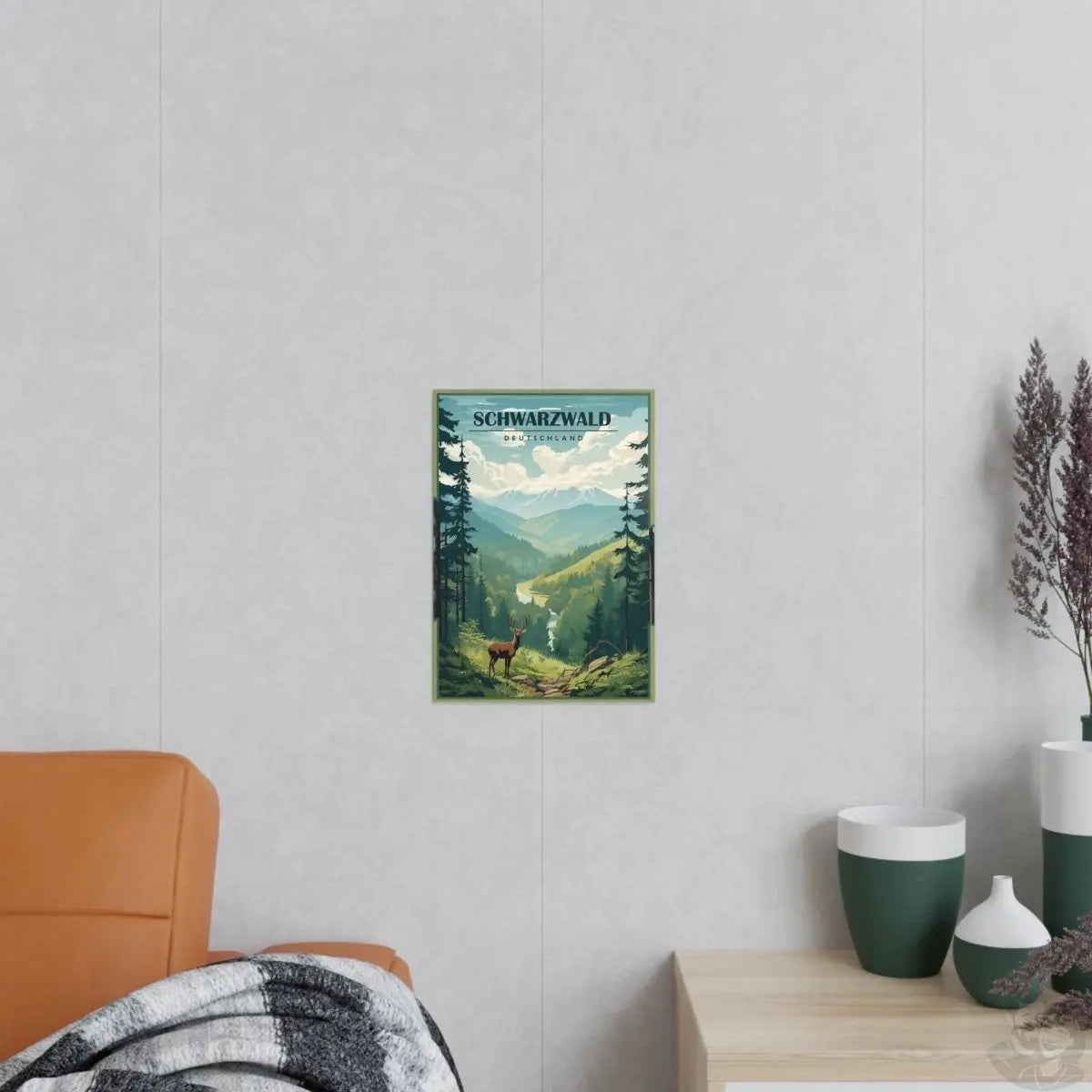 Schwarzwald Poster - Erlebe den Zauber des Schwarzwald in Deutschland - Poster bei HappyHugPixels