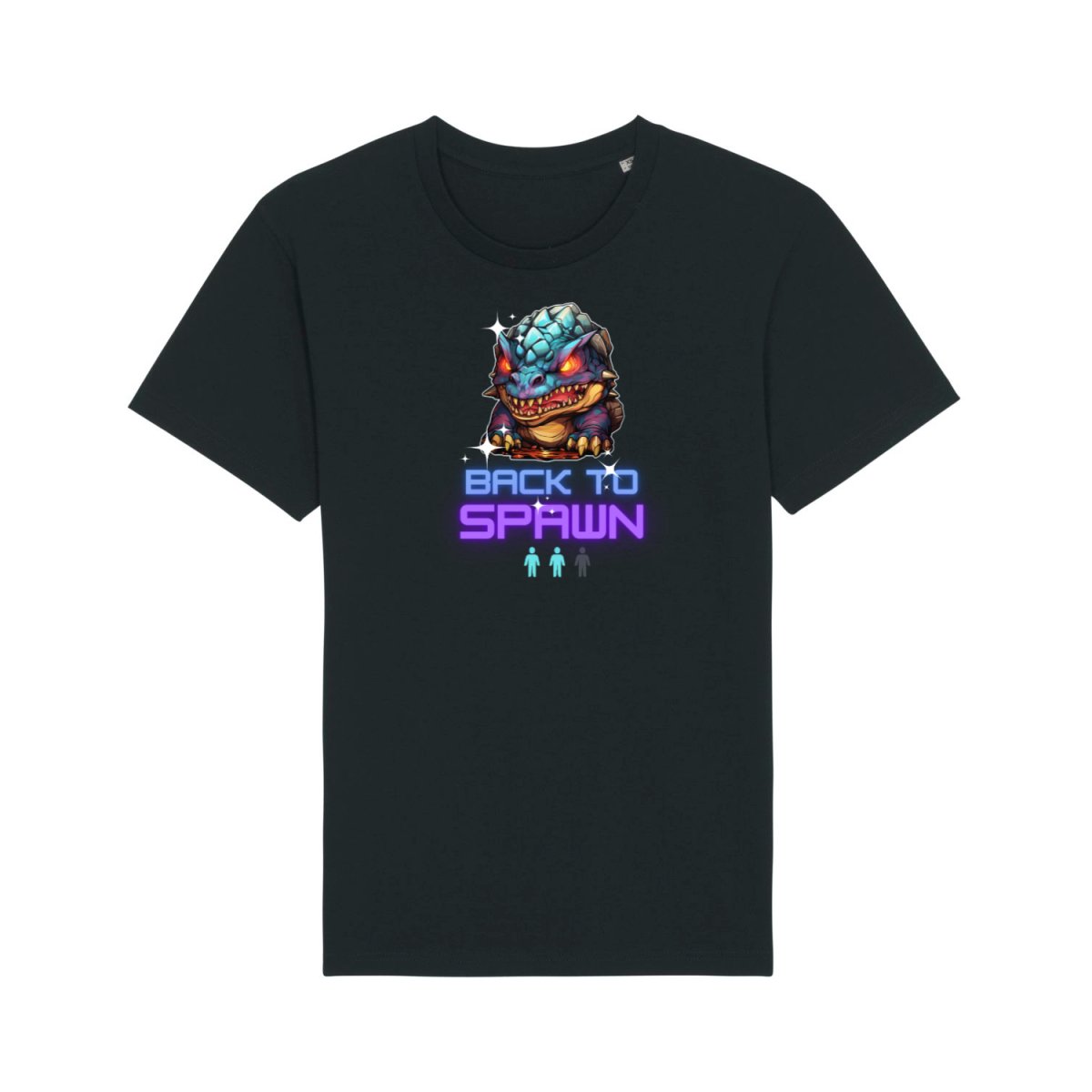 Back to Spawn Monster Gaming T - Shirt - Stanley&Stella Rocker STTU758 - T - Shirt bei HappyHugPixels