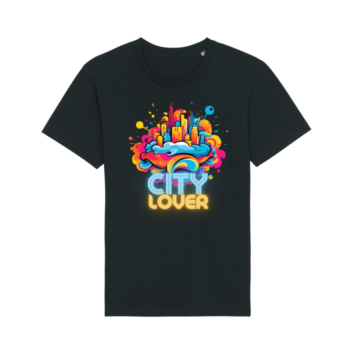 City Lover T - Shirt - Stanley&Stella Rocker STTU758 für Stadt - Liebhaber - T - Shirt bei HappyHugPixels