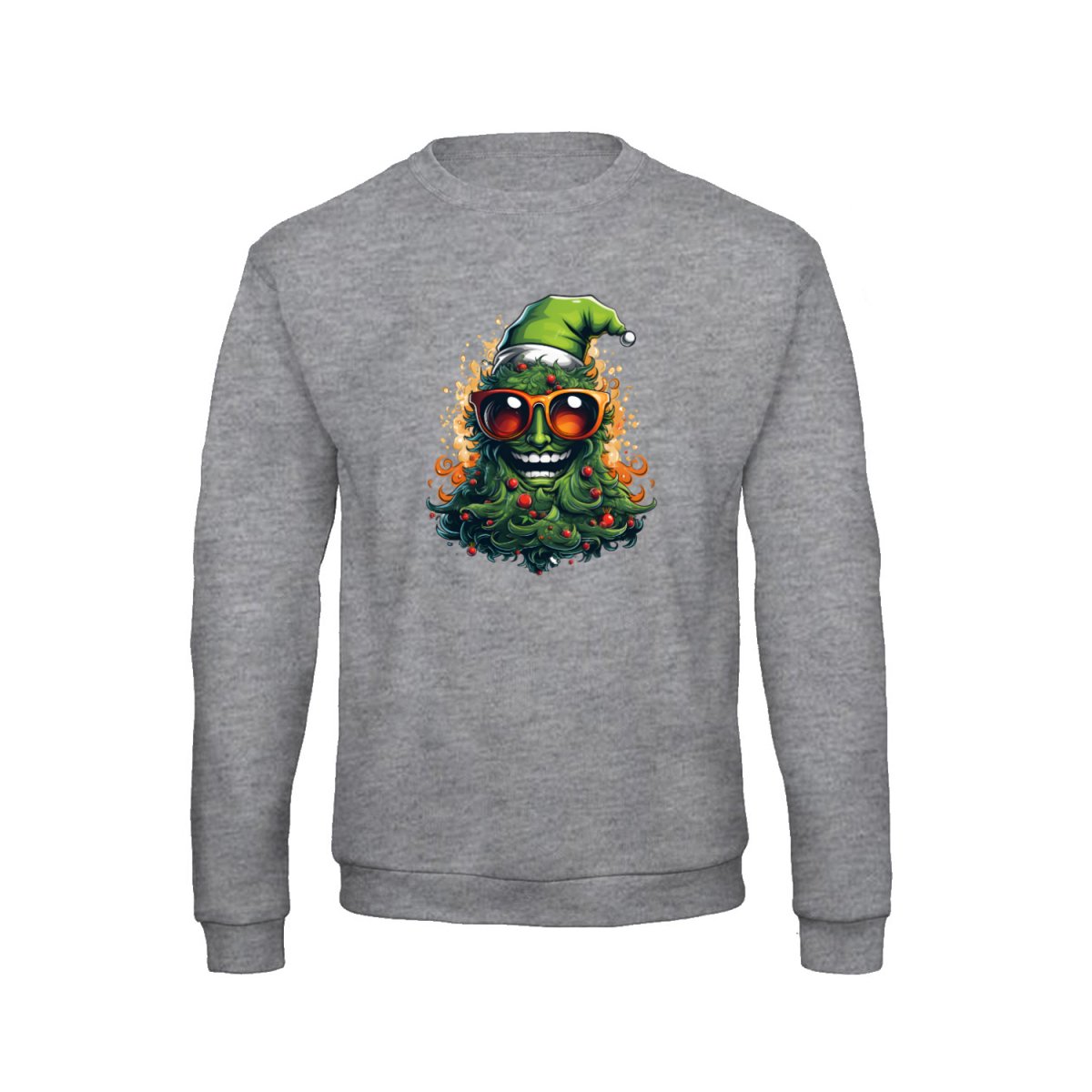 Cooles Weihnachtsbaum Sweatshirt - Unisex - Vielseitig & Bequem! - bei HappyHugPixels