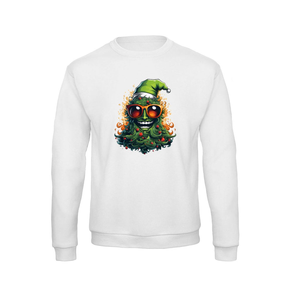 Cooles Weihnachtsbaum Sweatshirt - B&C Unisex WUI23 - Vielseitig & Bequem! - HappyHugPixels