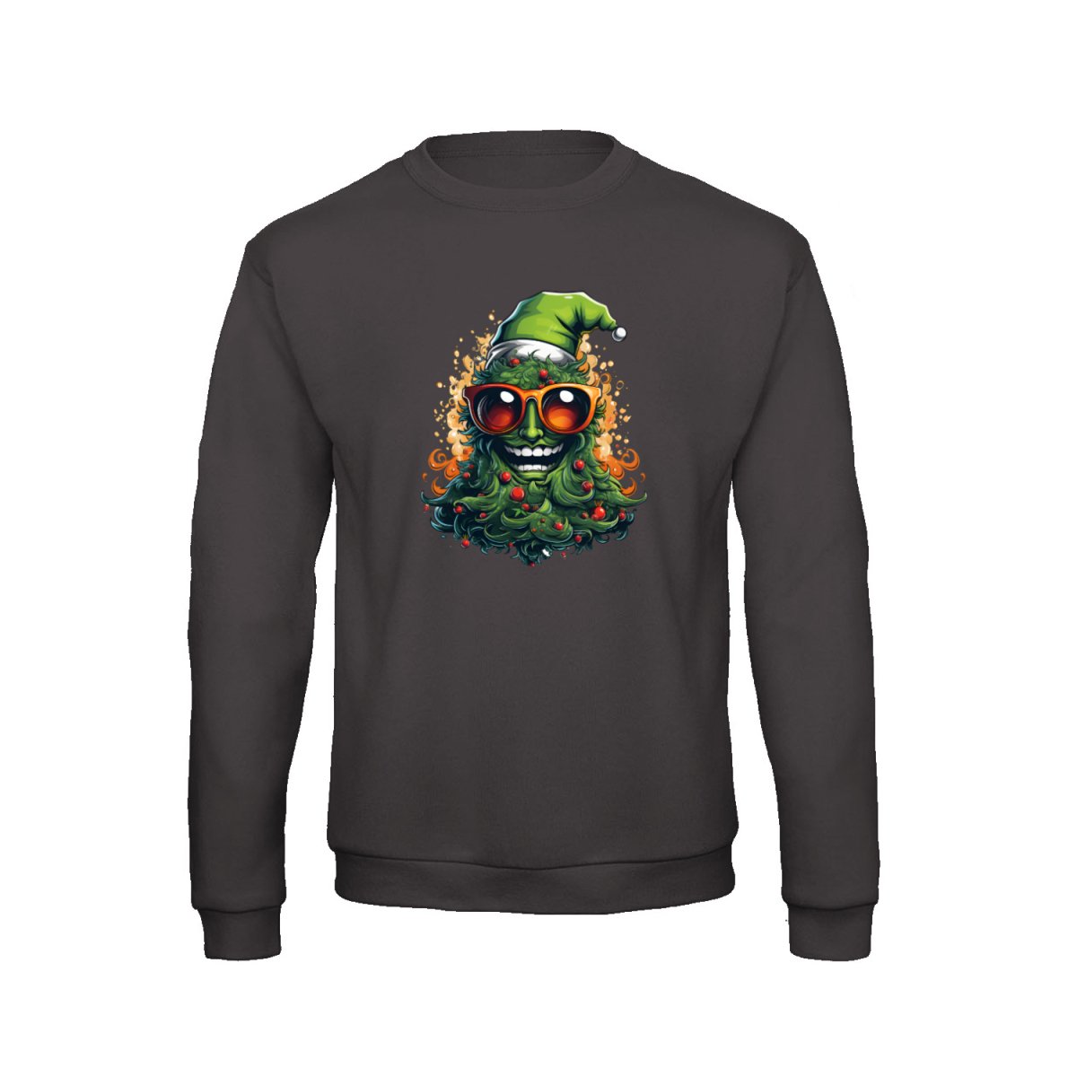 Cooles Weihnachtsbaum Sweatshirt - Unisex - Vielseitig & Bequem! - bei HappyHugPixels