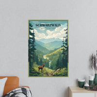 Schwarzwald Poster - Erlebe den Zauber des Schwarzwald in Deutschland - Poster bei HappyHugPixels