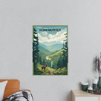 Schwarzwald Poster - Erlebe den Zauber des Schwarzwald in Deutschland - Poster bei HappyHugPixels