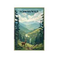 Schwarzwald Poster - Erlebe den Zauber des Schwarzwald in Deutschland - Poster bei HappyHugPixels