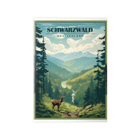 Schwarzwald Poster - Erlebe den Zauber des Schwarzwald in Deutschland - Poster bei HappyHugPixels