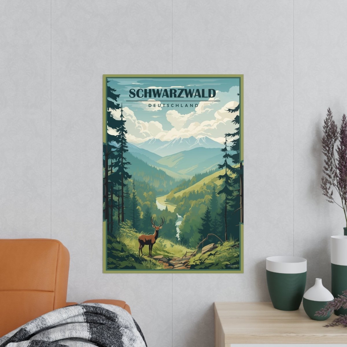 Schwarzwald Poster - Erlebe den Zauber des Schwarzwald in Deutschland - Poster bei HappyHugPixels