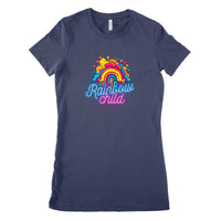 Rainbow Child T - Shirt für Damen - Gildan Softstyle® 64000L - T - Shirt bei HappyHugPixels