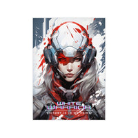 White Warrior Gaming Poster - Siegerin in der Schlacht des Guten - Poster bei HappyHugPixels