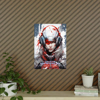 White Warrior Gaming Poster - Siegerin in der Schlacht des Guten - Poster bei HappyHugPixels