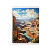 Grand Canyon Travelposter – Satin & Matt Finish - Poster bei HappyHugPixels