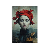 Herbstflüstern Portrait Kunstposter - Eleganz auf Premium Fotopapier - Poster bei HappyHugPixels