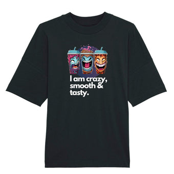 Crazy T - Shirt : 'I Am Crazy, Smooth & Tasty' - Stanley&Stella - T - Shirt bei HappyHugPixels