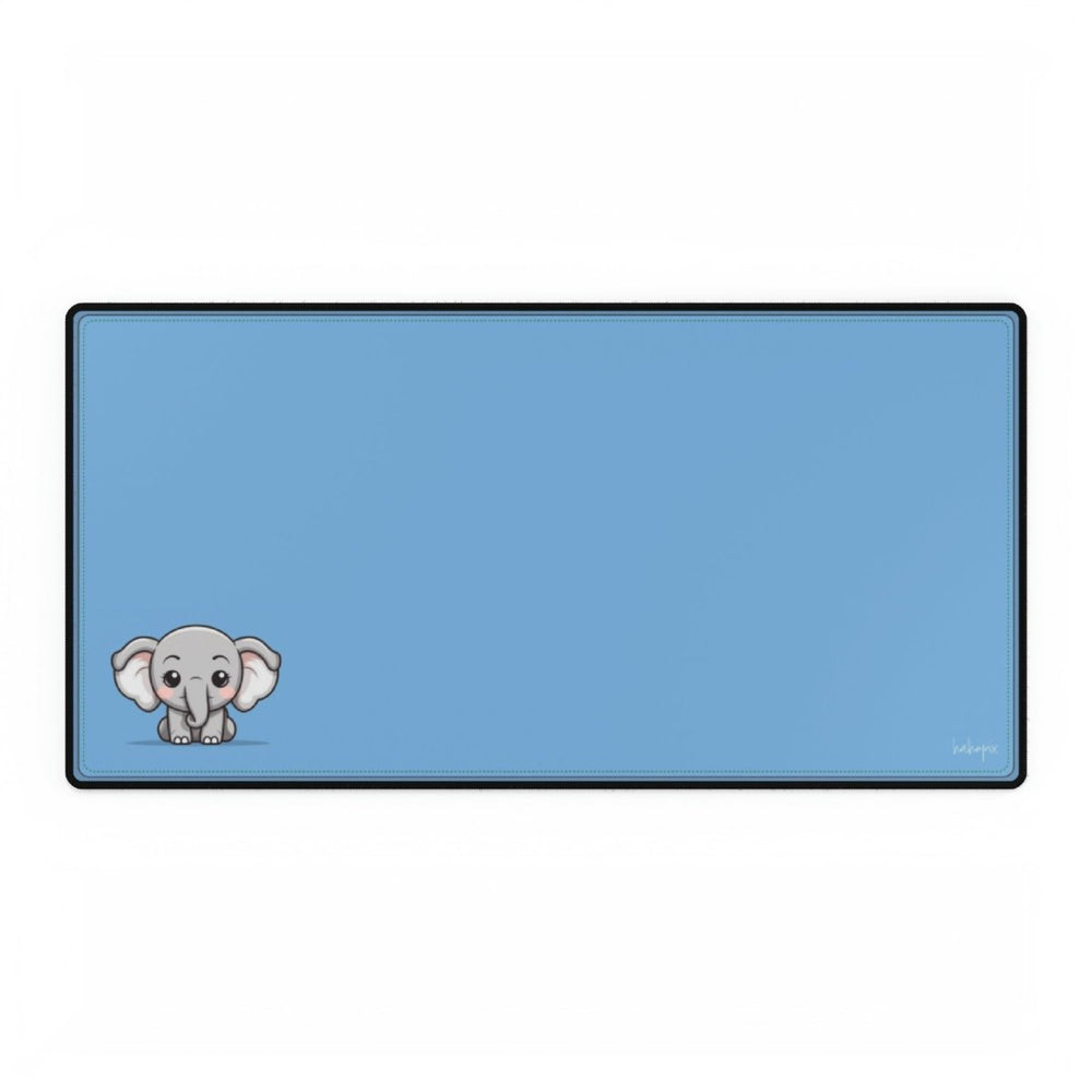 Kawaii Elefant Mauspad - Premium Qualität in hellblau - Mauspad bei HappyHugPixels