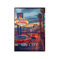 Las Vegas Travelposter – Erlebe die Sin City auf Fotopapier - Poster bei HappyHugPixels