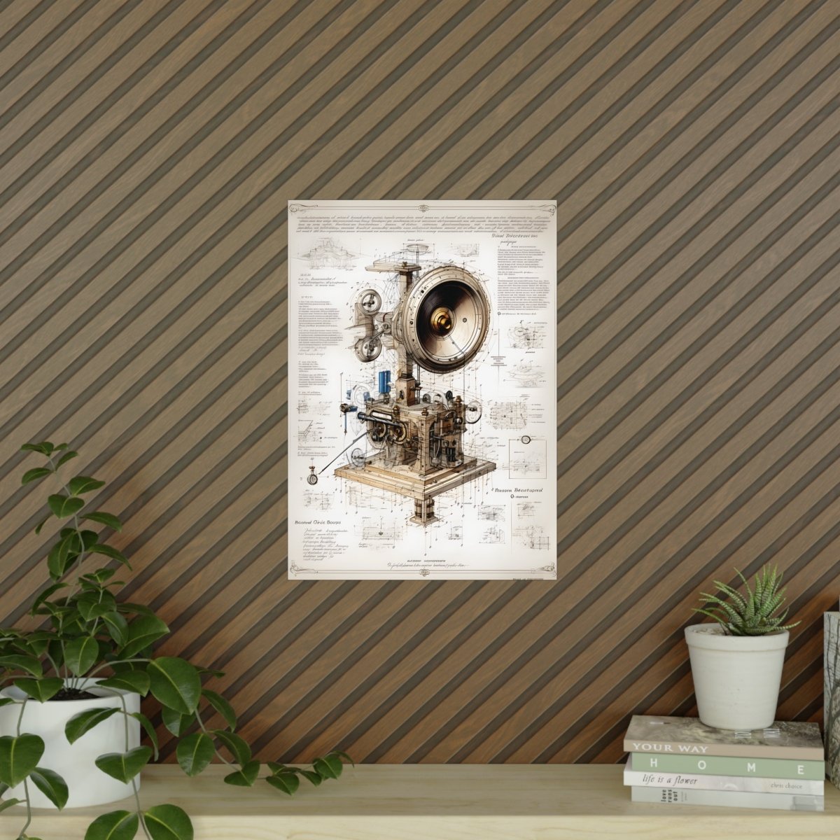 Lautsprecher Leonardo Da Vinci Skizzen Poster - Sonus Harmoniae - Poster bei HappyHugPixels