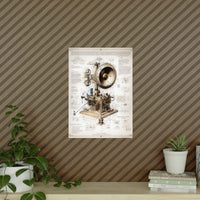 Lautsprecher Leonardo Da Vinci Skizzen Poster - Sonus Harmoniae - Poster bei HappyHugPixels