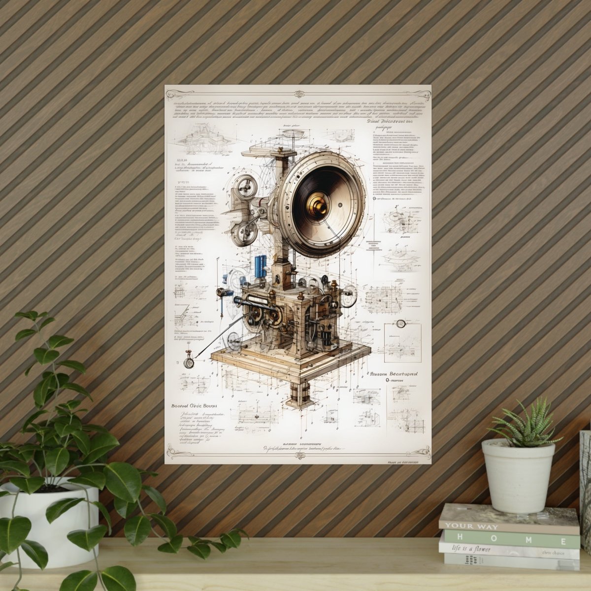 Lautsprecher Leonardo Da Vinci Skizzen Poster - Sonus Harmoniae - Poster bei HappyHugPixels