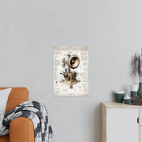 Lautsprecher Leonardo Da Vinci Skizzen Poster - Sonus Harmoniae - Poster bei HappyHugPixels