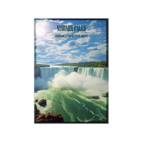 Majestätische Niagara Fälle Travelposter - Ein Naturspektakel - Poster bei HappyHugPixels