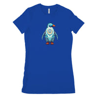 Mandala Pinguin T - Shirt - Bella & Canvas The Favorite 100% Baumwolle - T - Shirt bei HappyHugPixels