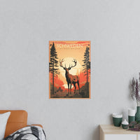 Schweden Poster - Naturwunder als wunderschöne Illustration - Poster bei HappyHugPixels