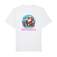 Strand Weihnachtsmann T - Shirt - "Merry Beachmas" Freestyler - bei HappyHugPixels