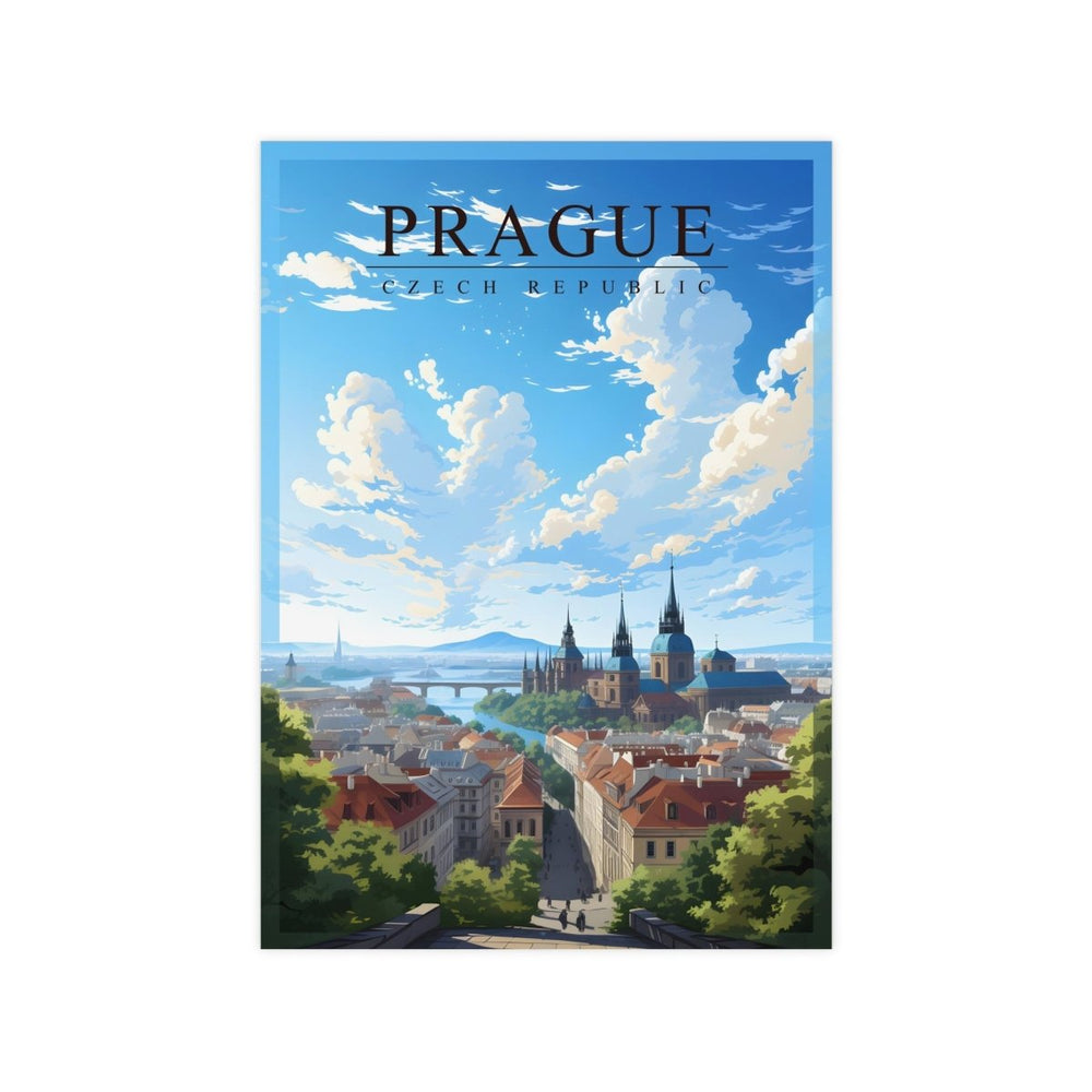 Prag Poster - Historisches Herz Tschechiens - Poster bei HappyHugPixels