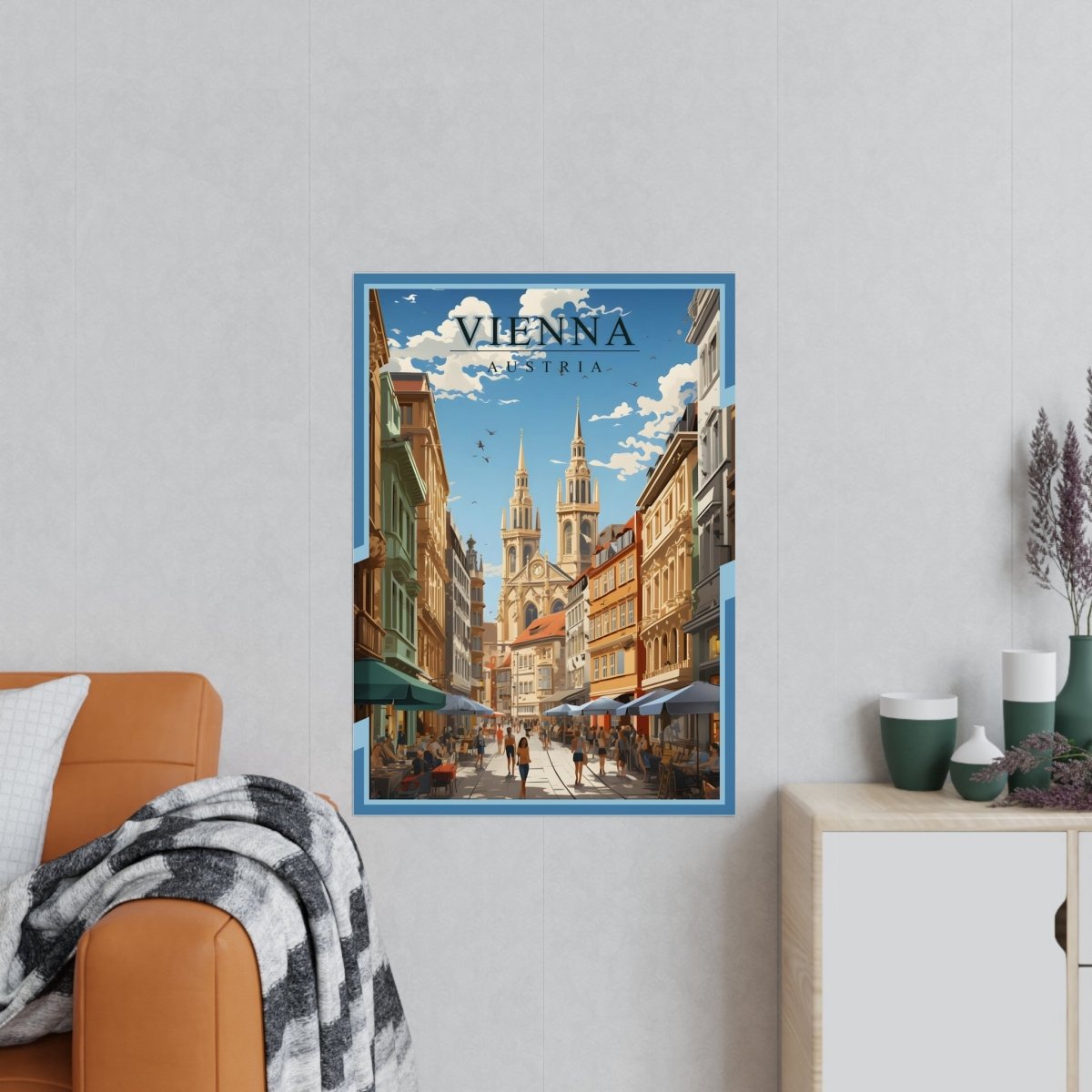 Wien Poster - Historische Schönheit Österreichs - Poster bei HappyHugPixels