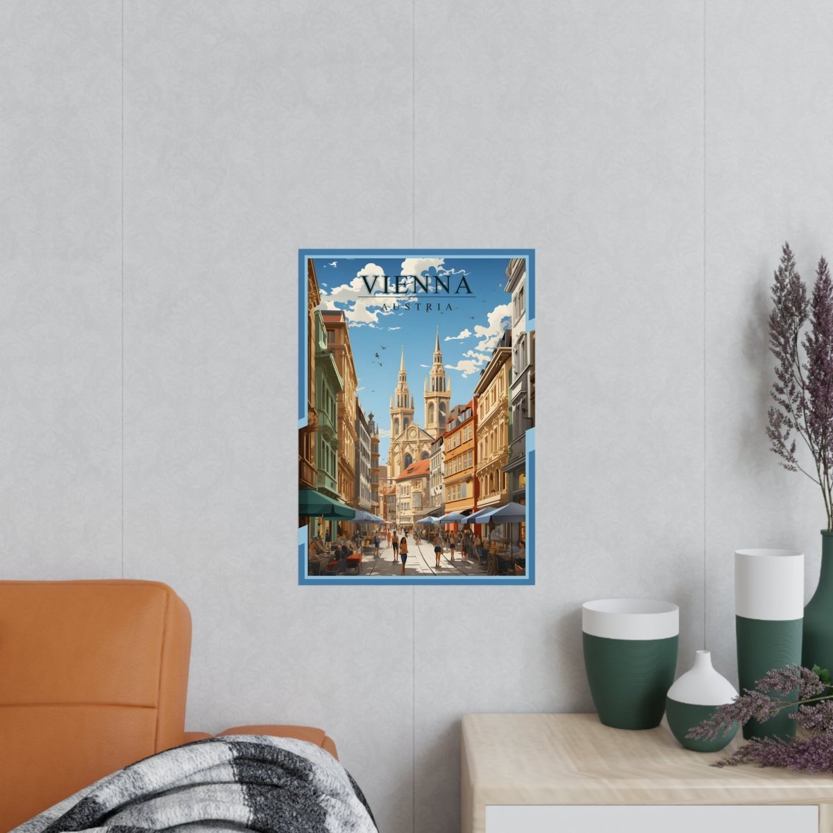 Wien Poster - Historische Schönheit Österreichs - Poster bei HappyHugPixels