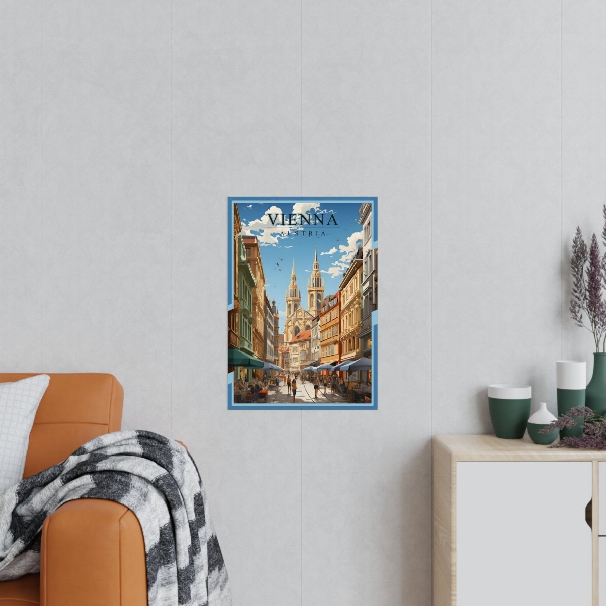 Wien Poster - Historische Schönheit Österreichs - Poster bei HappyHugPixels